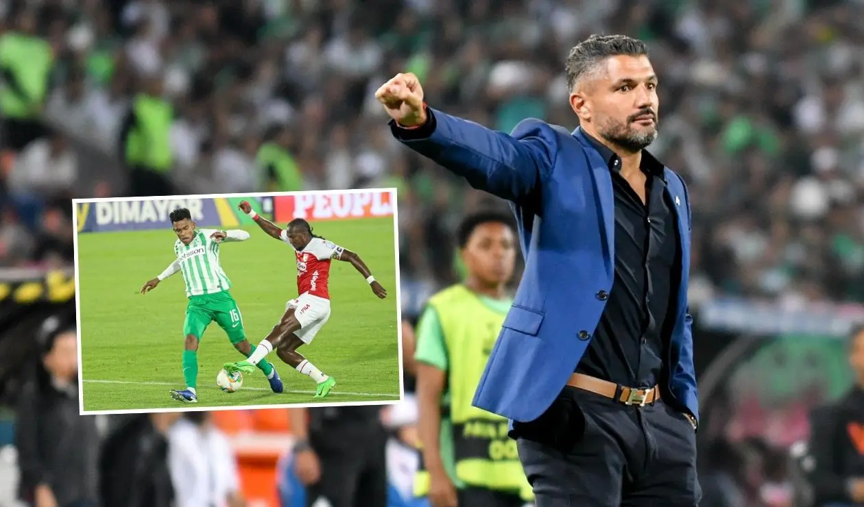 Gandolfi no quedó contento tras el empate ante Santa Fe: "fue amargo"