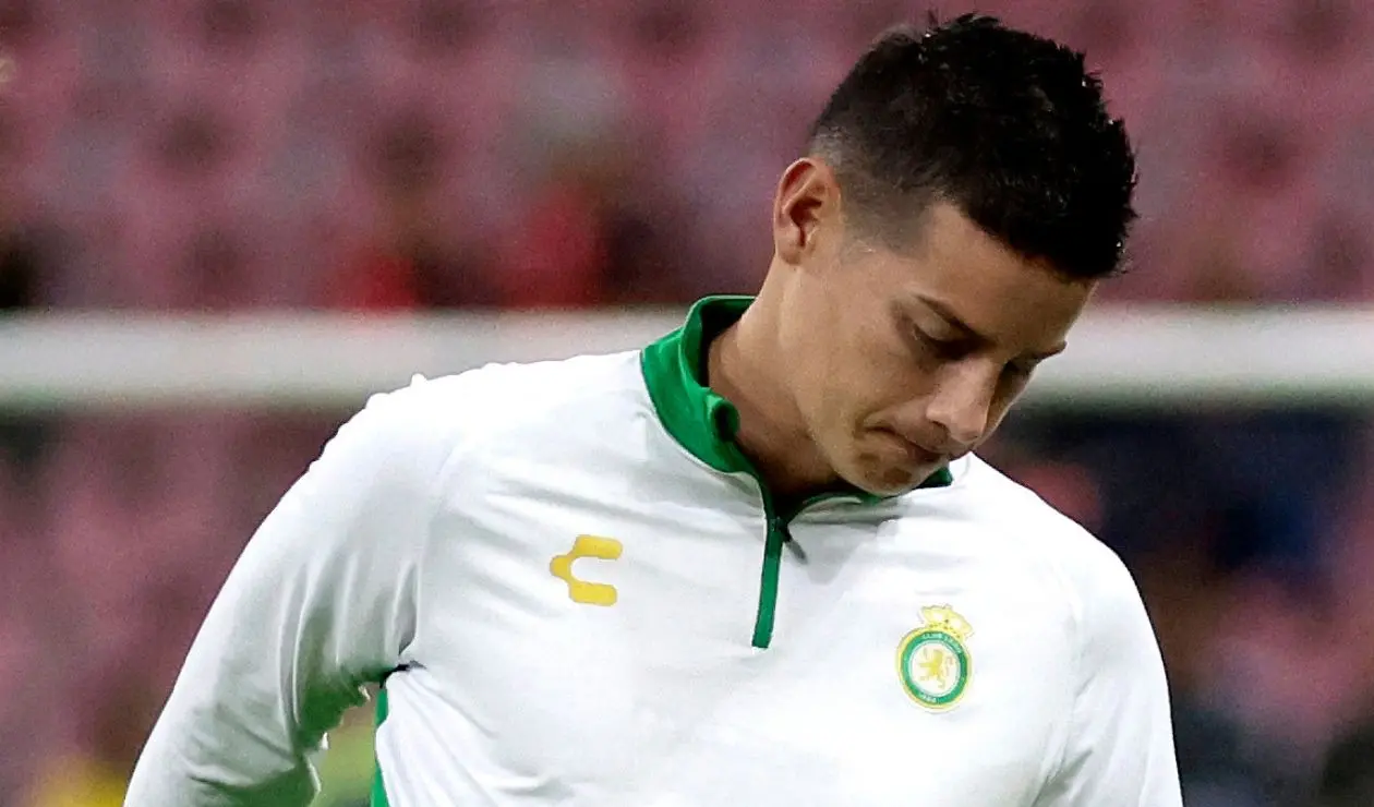 James Rodríguez, futbolista colombiano
