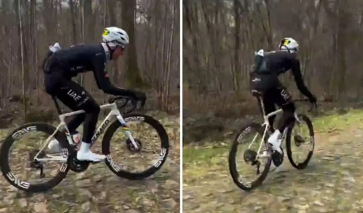Tadej Pogacar asusta al World Tour: vídeo sacude al ciclismo mundial