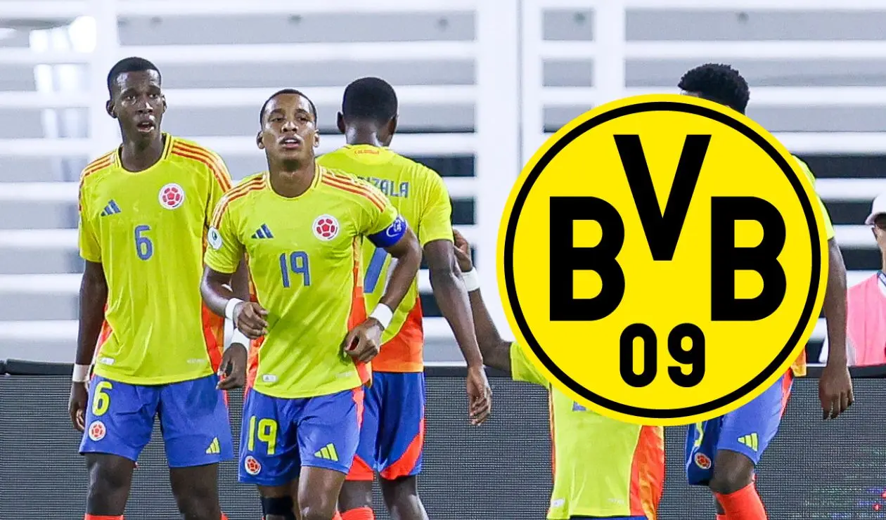 Selección Colombia sub-20 y Borussia Dortmund