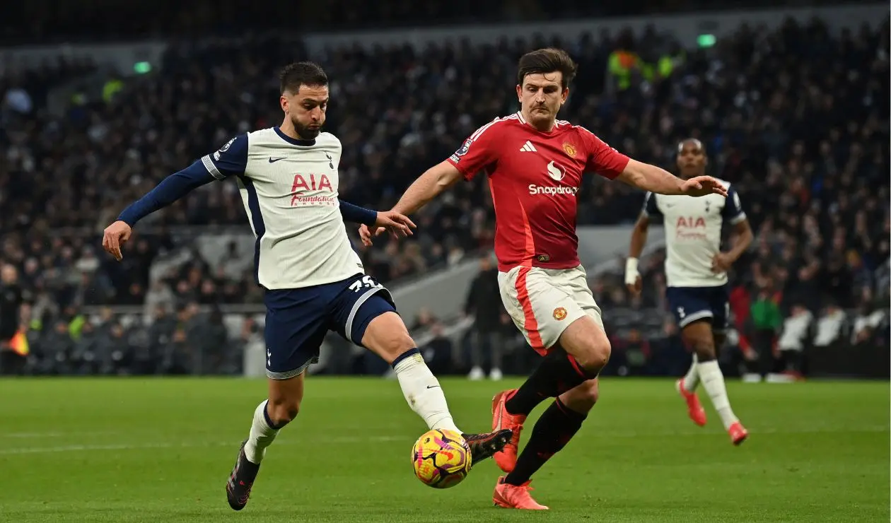 Tottenham venció al United y lo acercó a zona de descenso en Premier