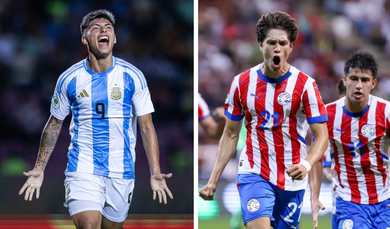 Argentina y Paraguay se enfrentan por el Sudamericano Sub-20 del 2025