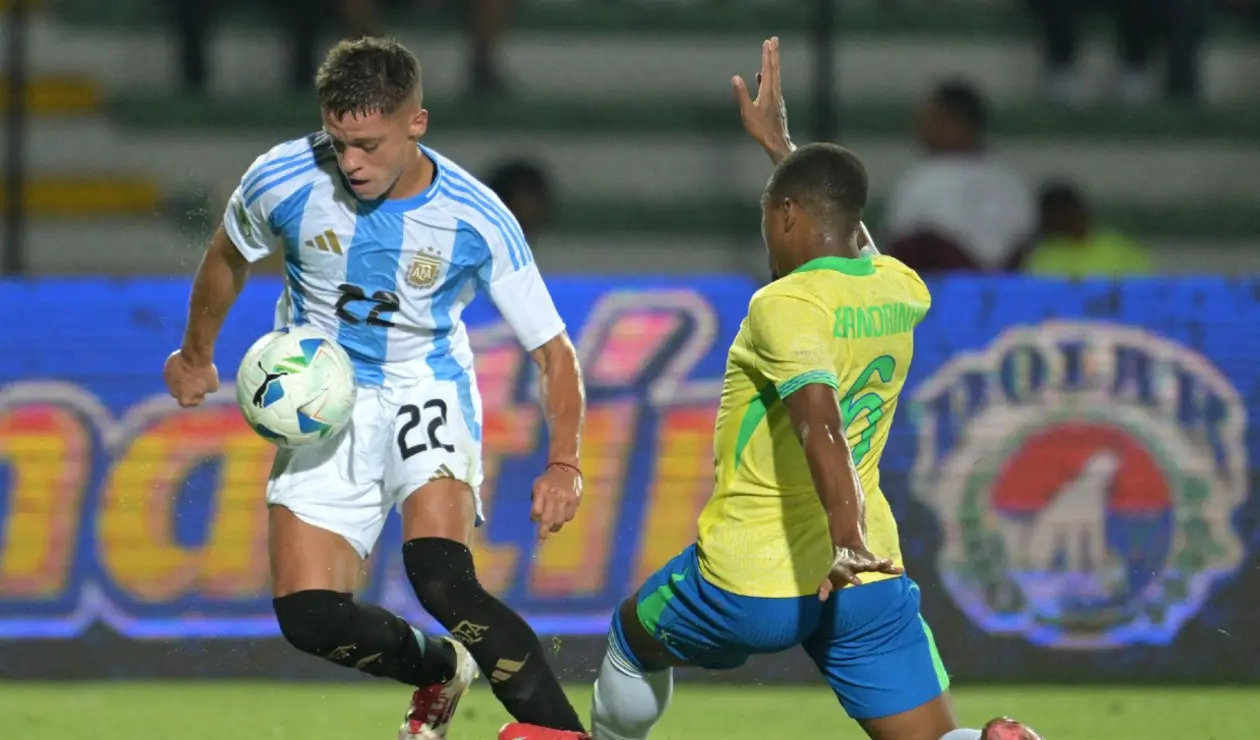 Brasil y Argentina en duelo por el Sudamericano Sub-20 del 2025