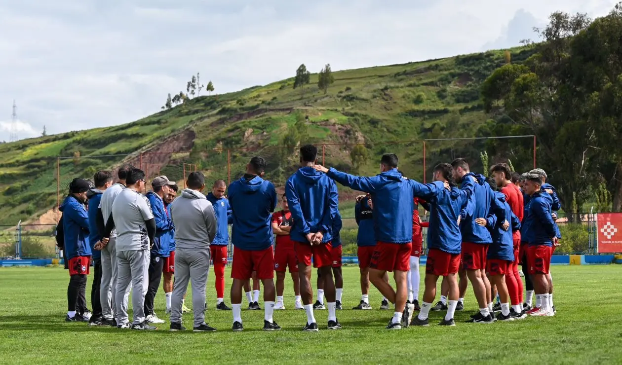 Entrenamiento de Cienciano 