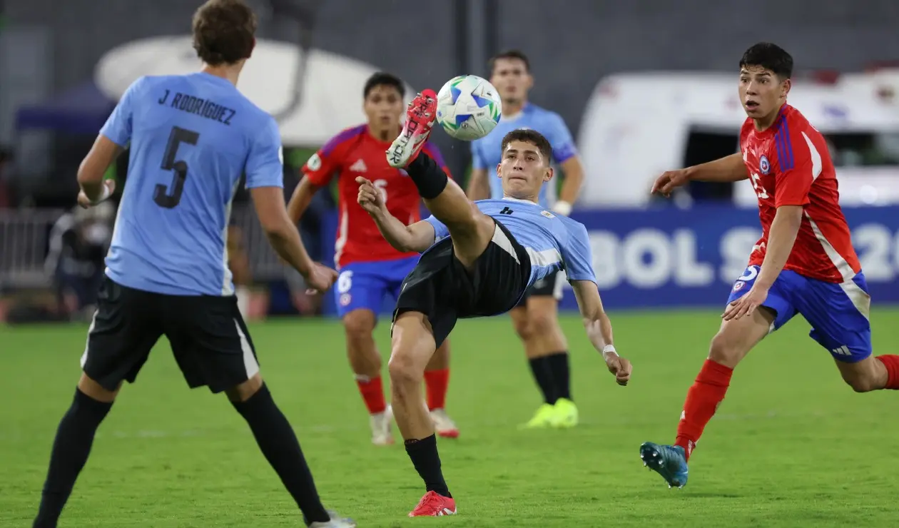 Chile vs Uruguay Sudamericano Sub-20 2025