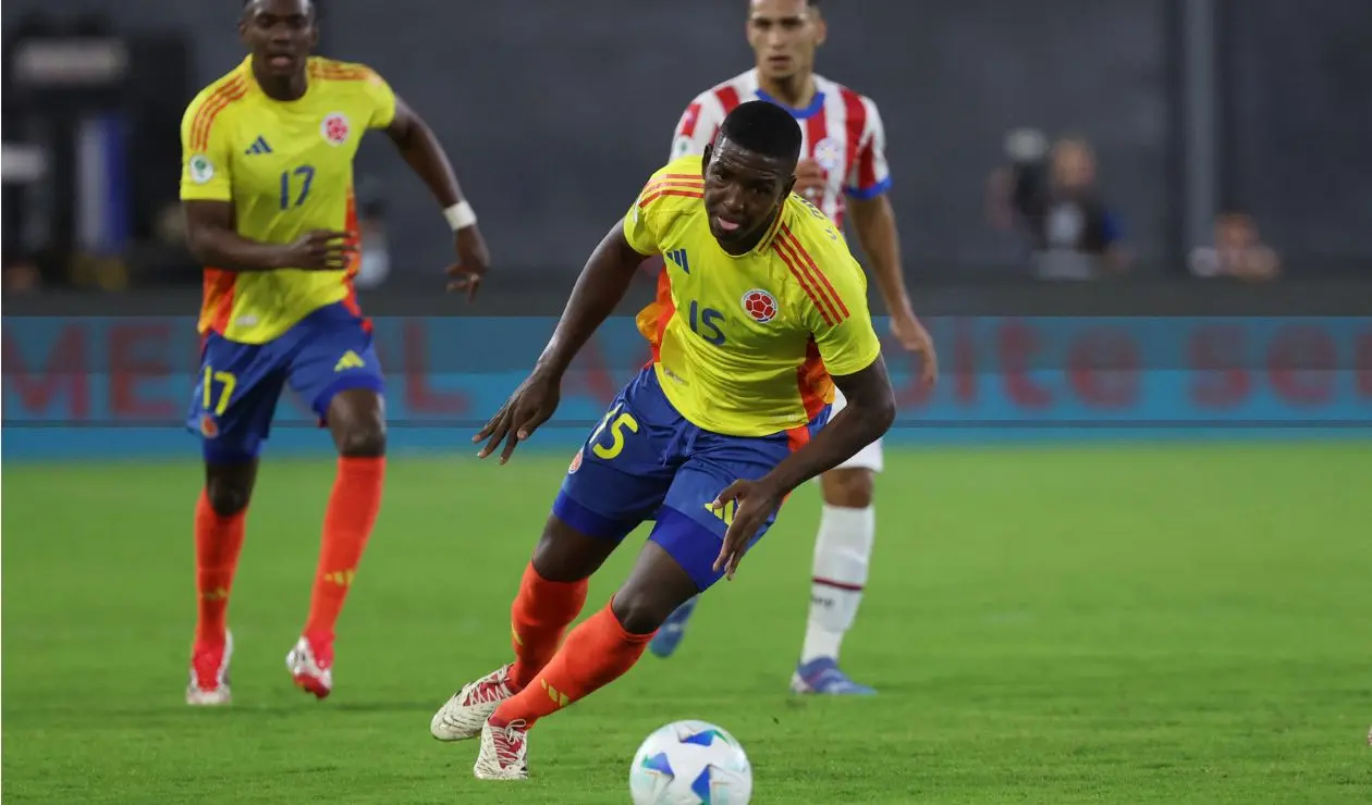 Selección Colombia sub 20 vs Paraguay