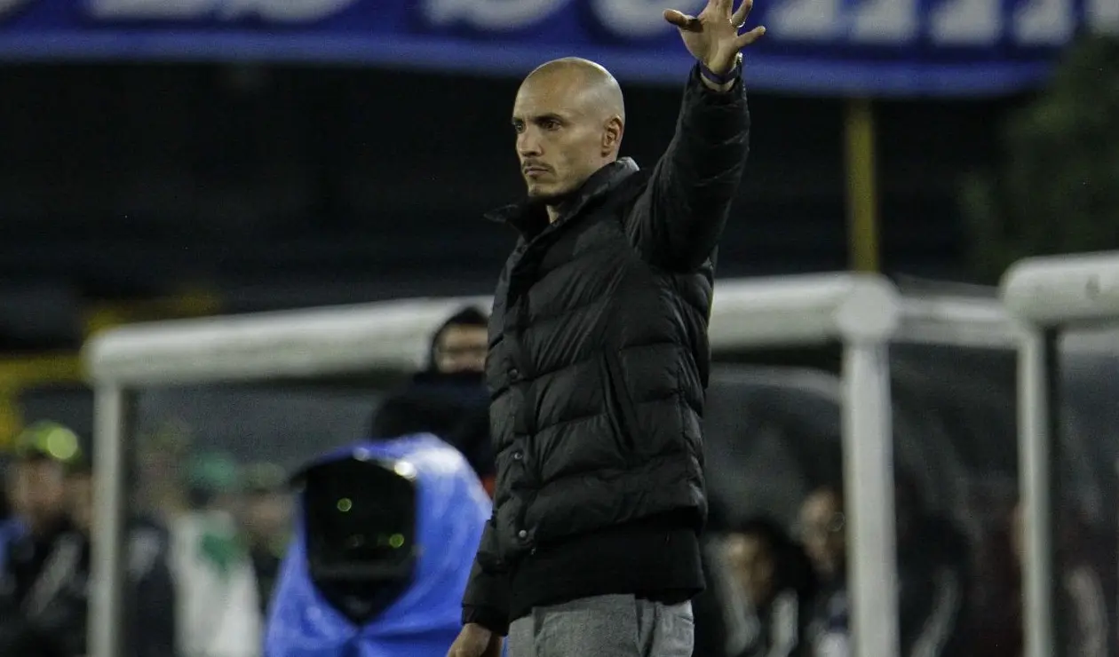 David González, técnico de Millonarios