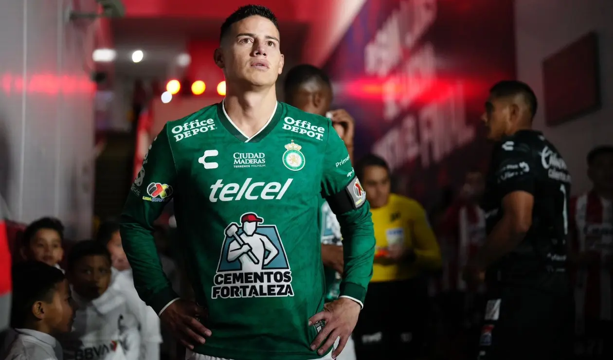 James Rodríguez en el Club León