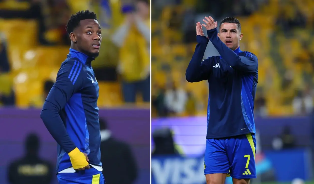 Cristiano Ronaldo y Jhon Jader Durán - Al Nassr