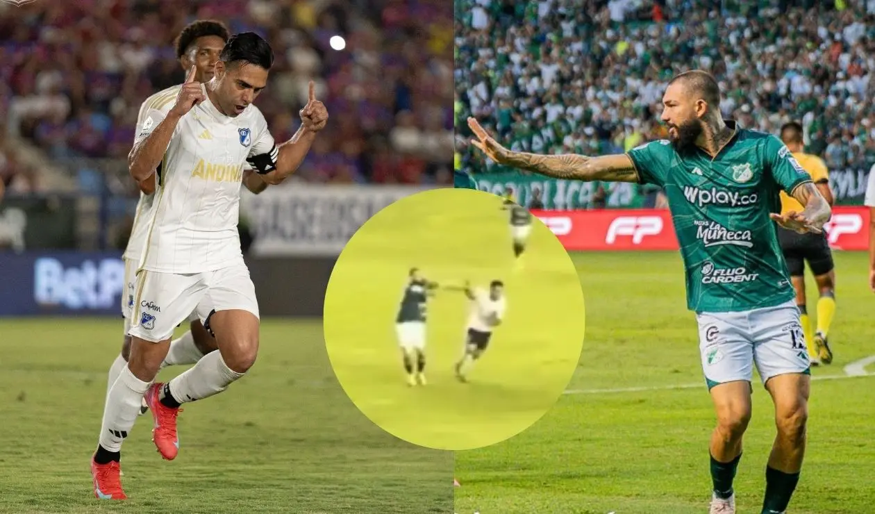 Quién es José Caldera, jugador que peleó con Radamel Falcao 