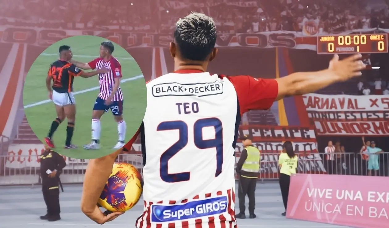Teófilo Gutiérrez debutó con Junior de Barranquilla