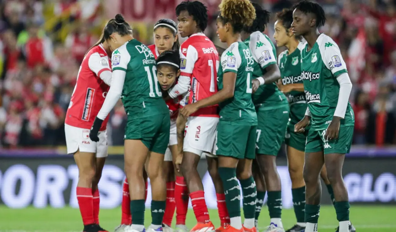 Santa Fe vs Deportivo Cali Liga BetPlay Femenina