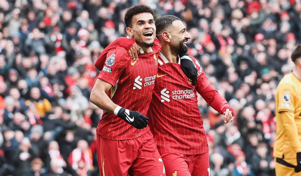 Luis Díaz impone nuevo récord con Liverpool 