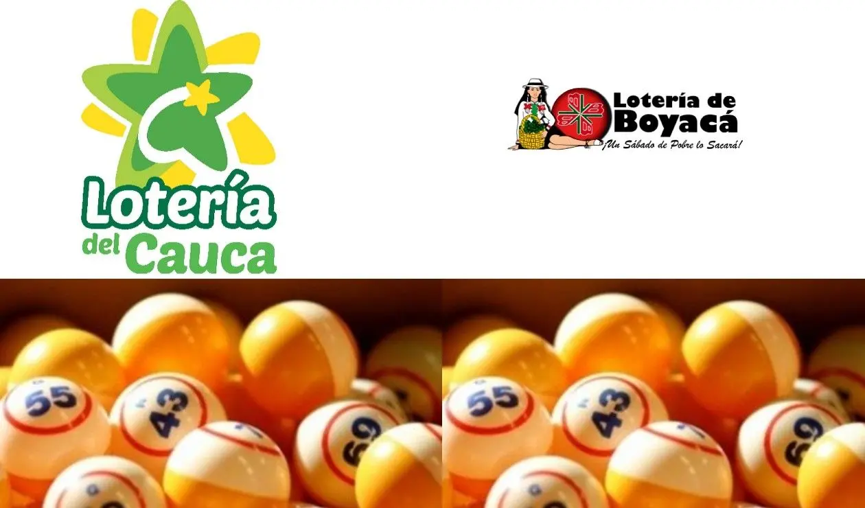 Lotería del Cauca y Lotería de Boyacá