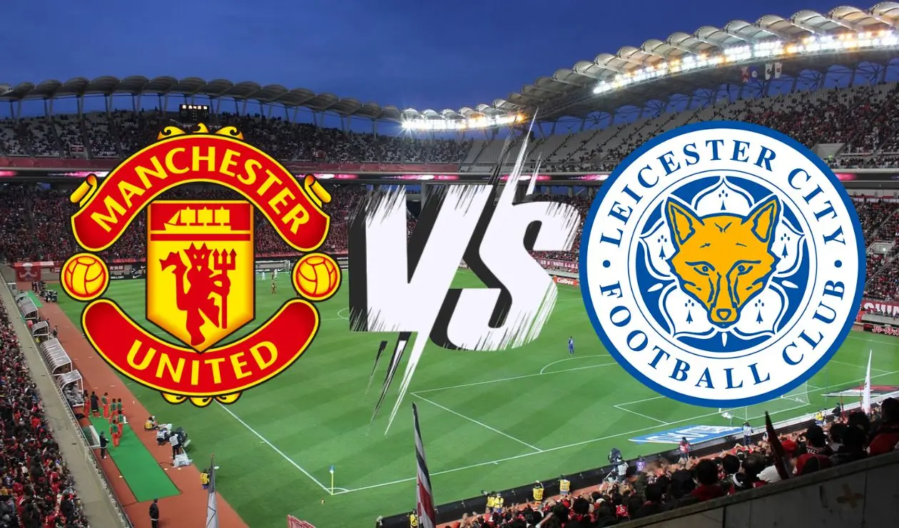 Escudos Manchester United vs Leicester