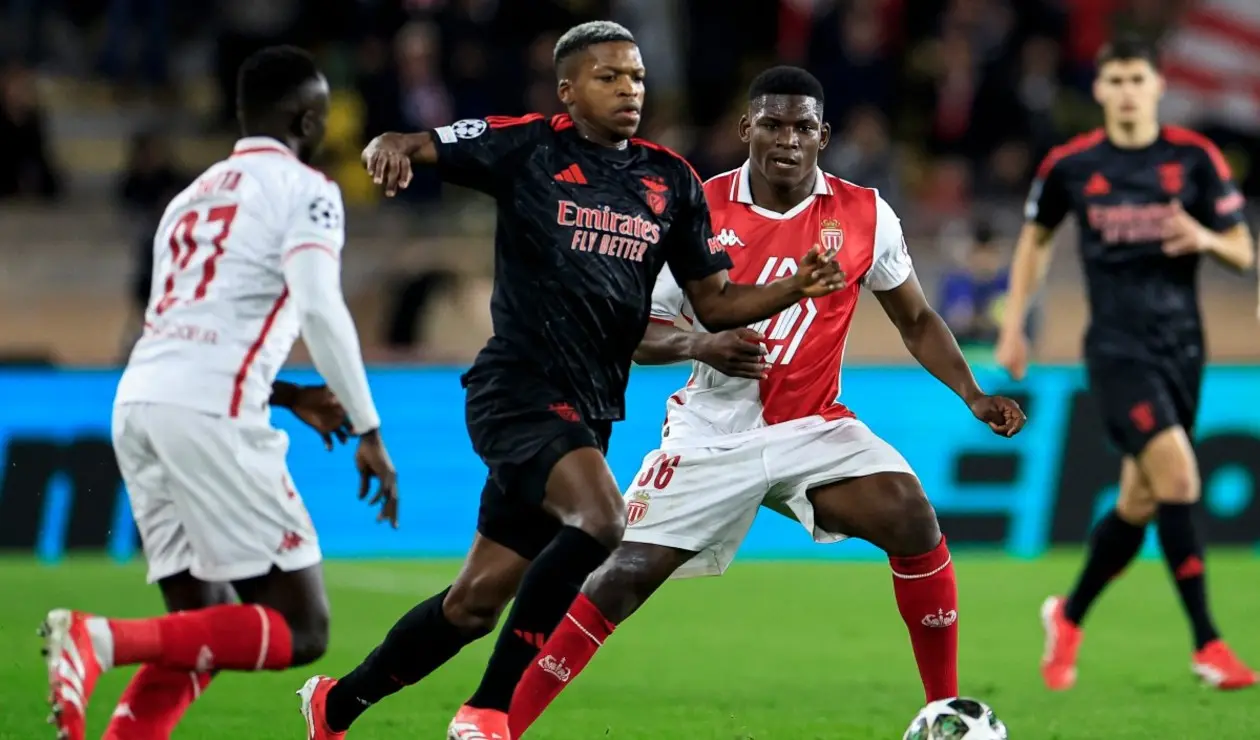Mónaco y Benfica en duelo por Champions 2024-2025