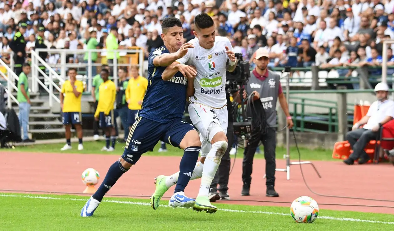 Once Caldas y Millonarios en duelo por la Liga BetPlay 2024 II