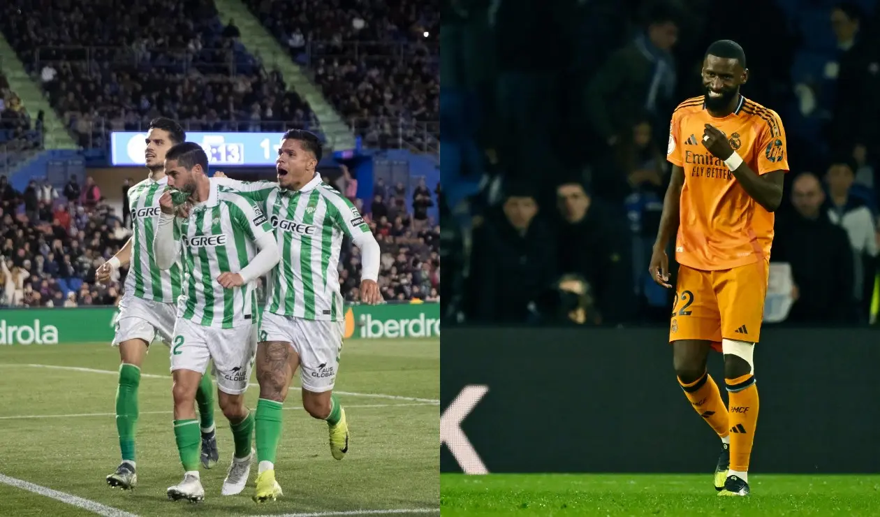 Real Betis vs Real Madrid en la Liga de España