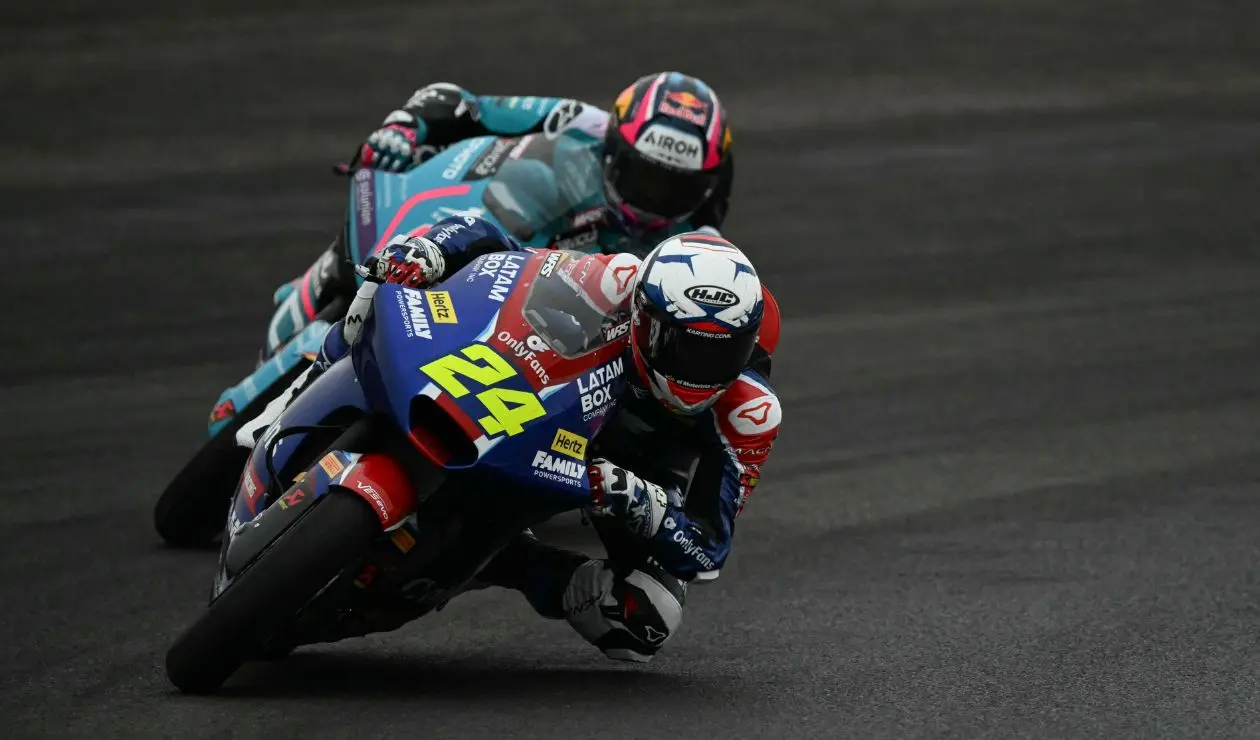 David Alonso en Moto2