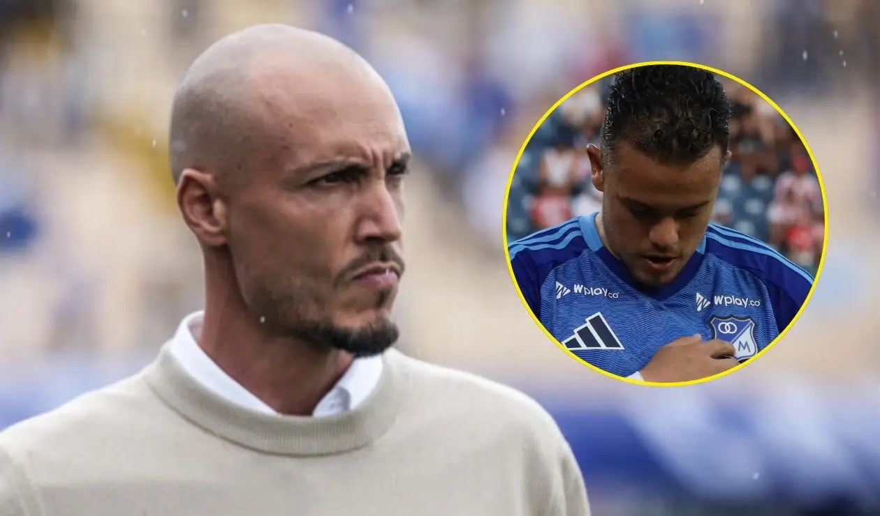 David González y Leonardo Castro con Millonarios