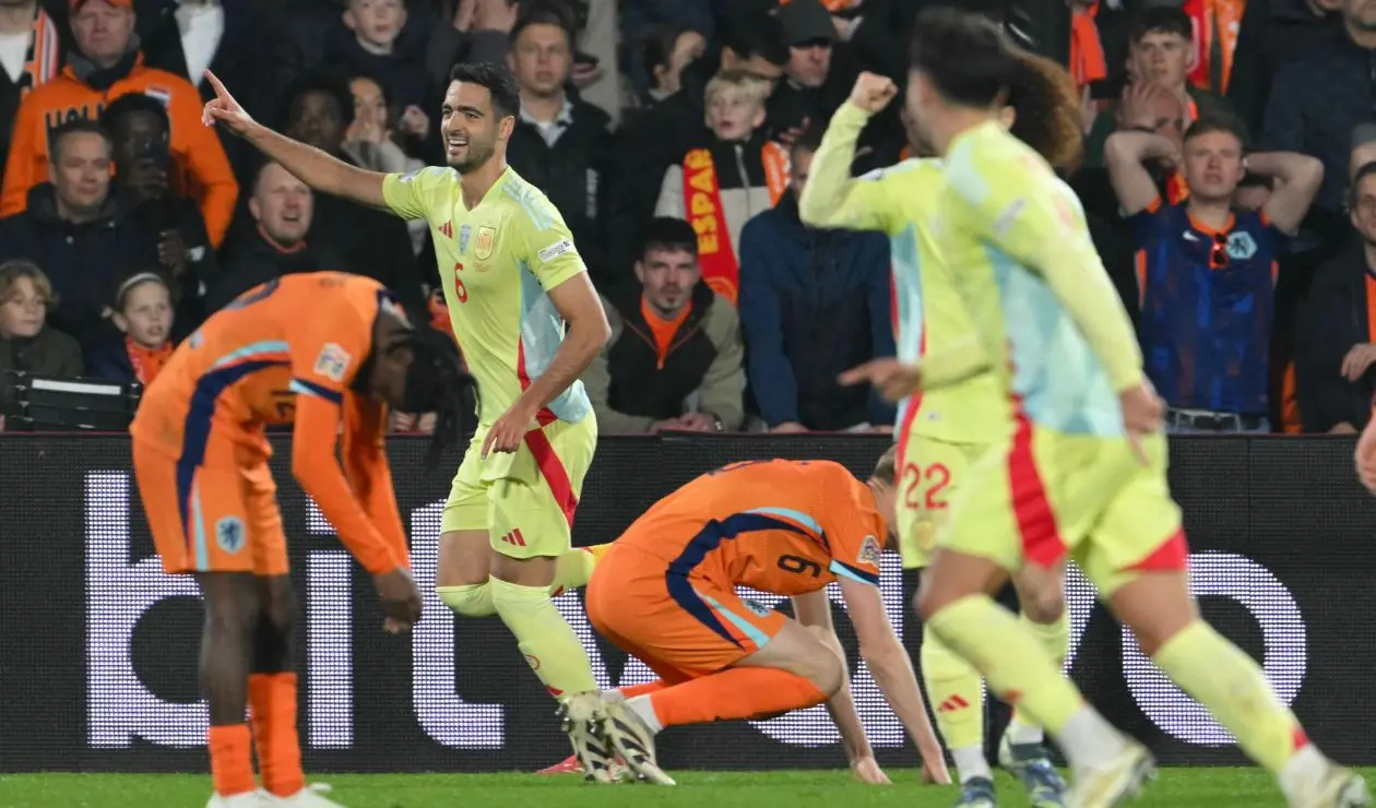 Nations League: España salvó un empate ante Países Bajos sobre la hora