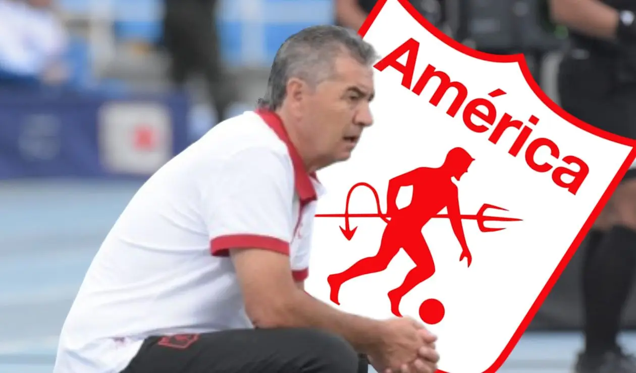 'Polilla' Da Silva con el América de Cali