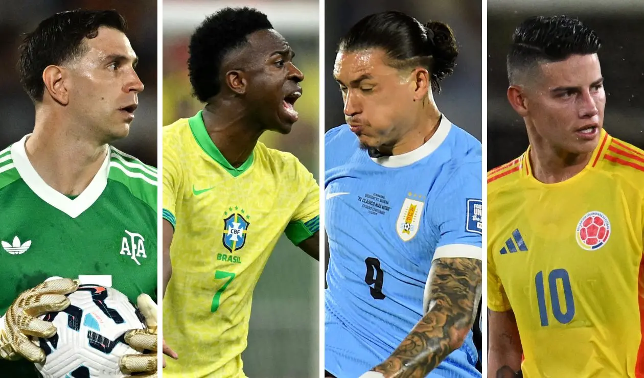 Selecciones de la Conmebol en Eliminatorias al Mundial 2026