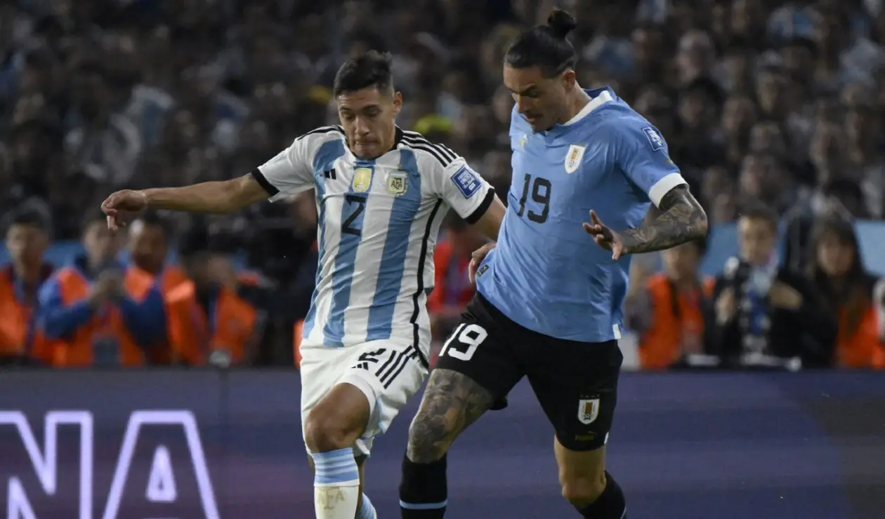 Argentina y Uruguay en duelo por Eliminatorias al Mundial 2026