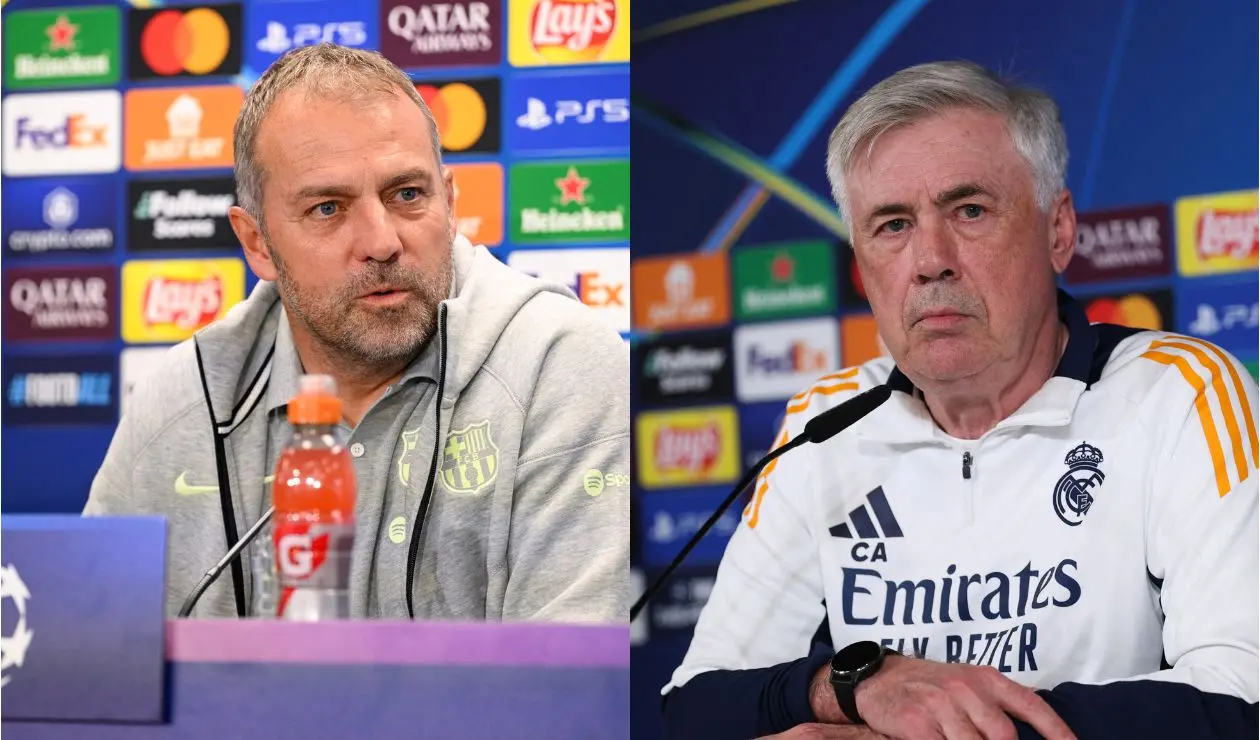 Hansi Flick envía contundente mensaje al Real Madrid