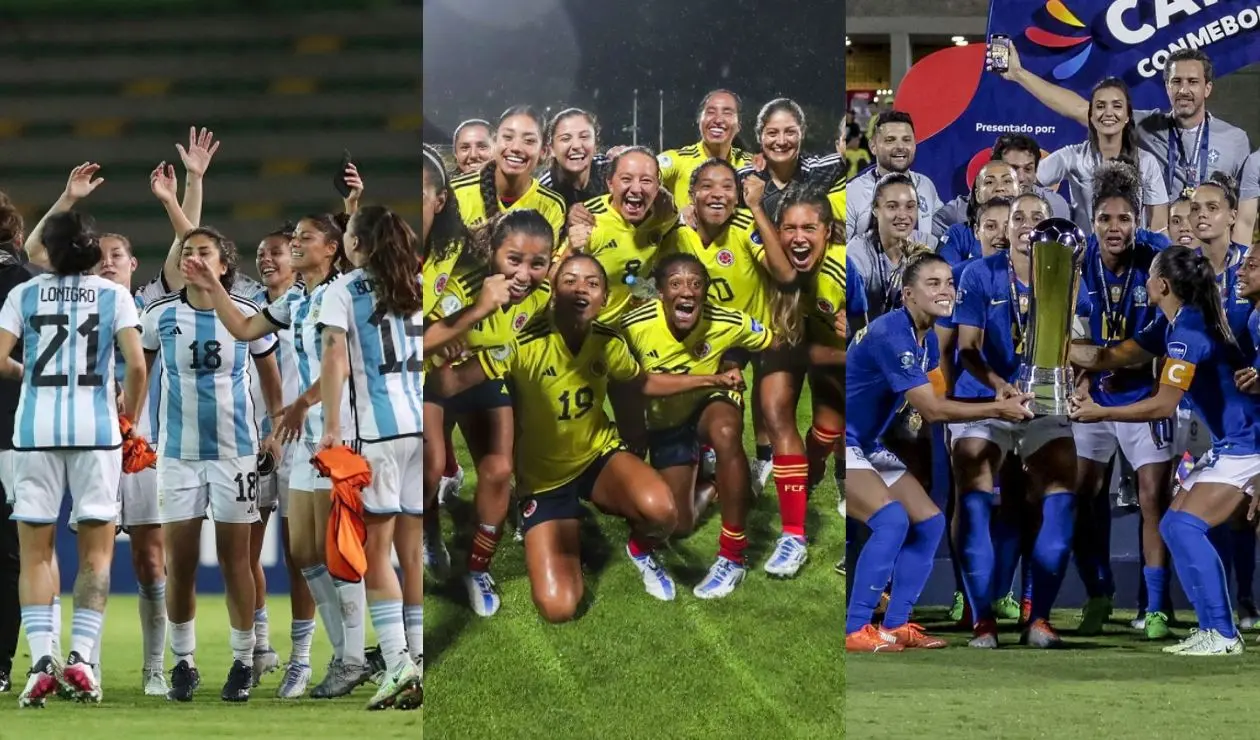 Celebración Fútbol Femenino Sudamericano