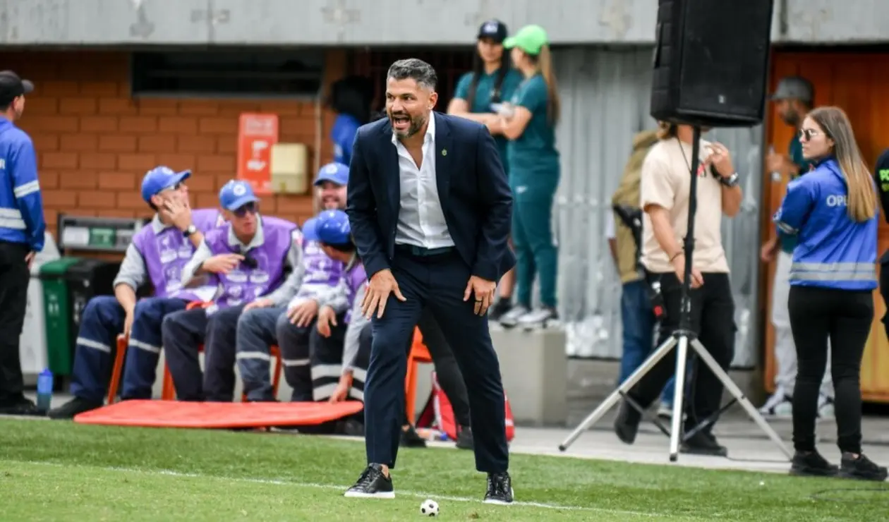 Javier Gandolfi, director técnico de Atlético Nacional