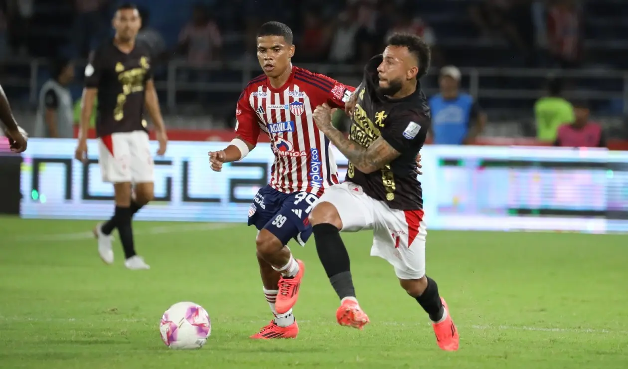 Junior y América de Cali en duelo por Liga BetPlay 2024-II