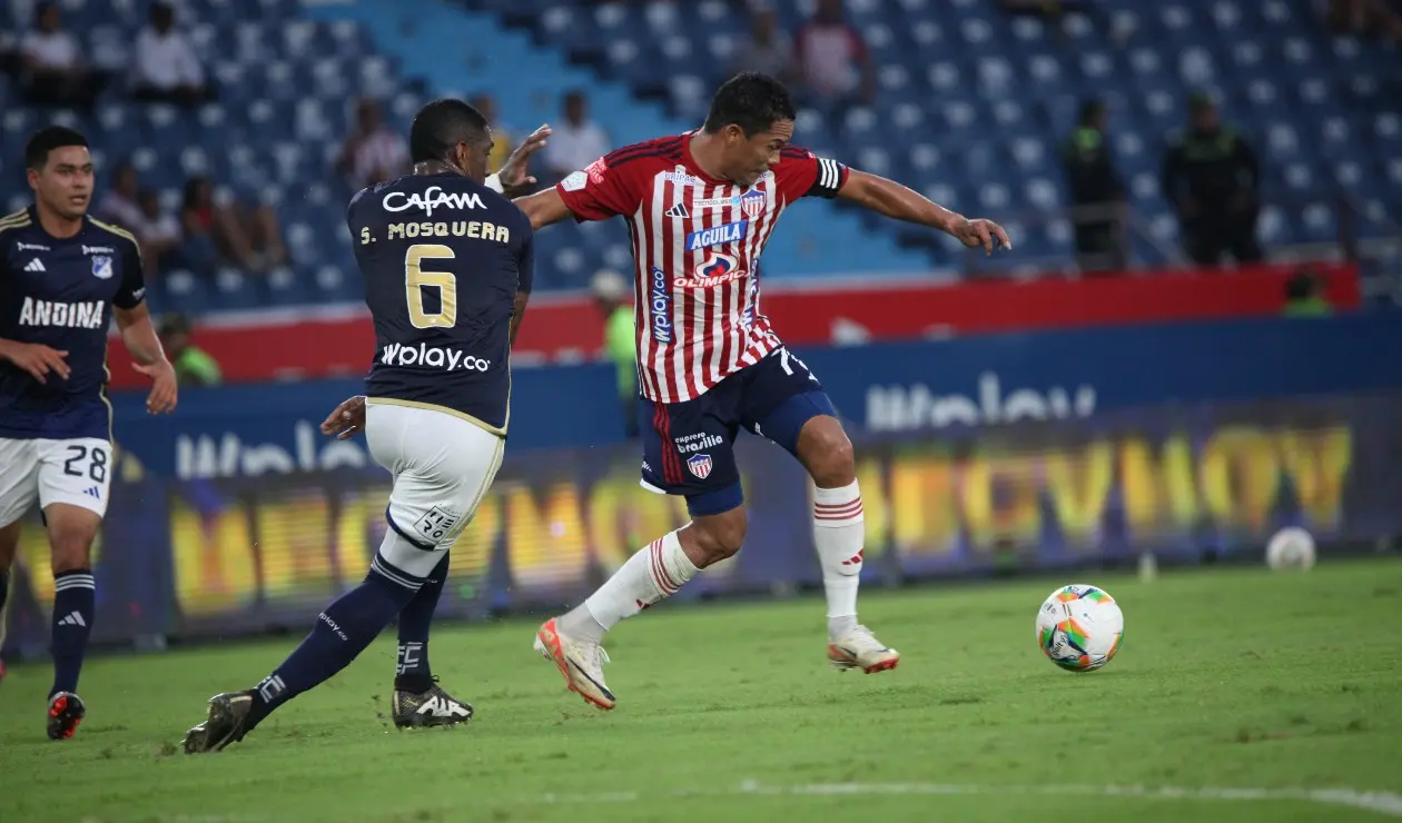 Junior y Millonarios en duelo por Liga BetPlay 2024-II