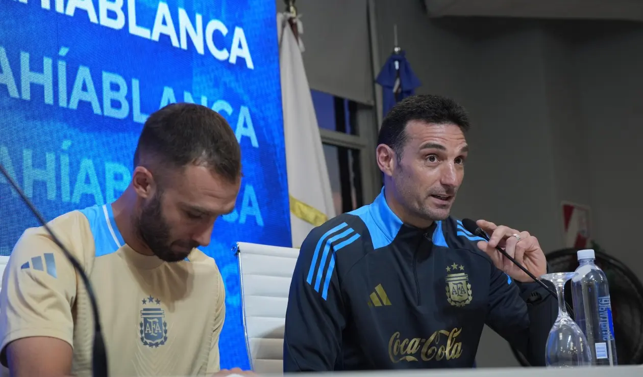 Lionel Scaloni, director técnico de Argentina