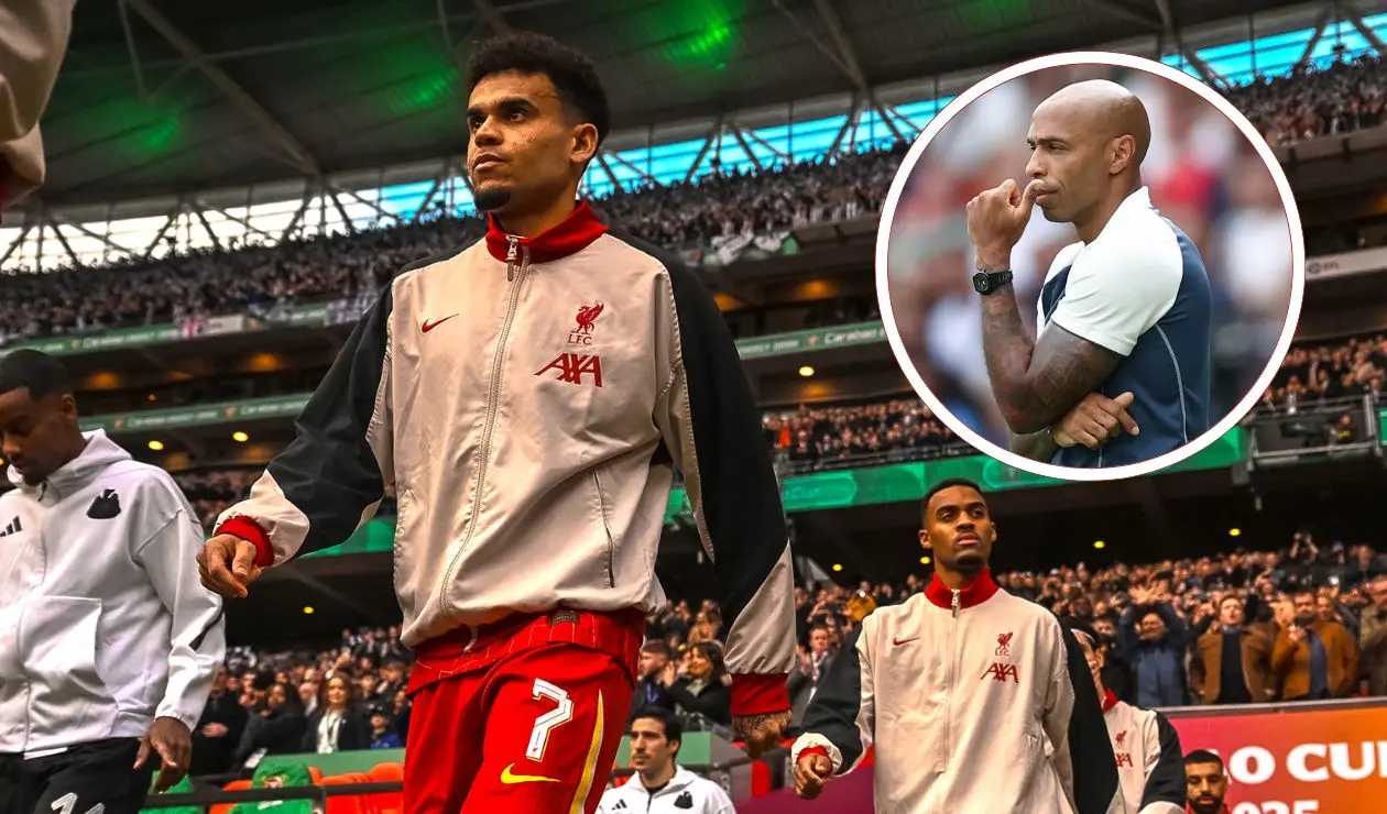 Luis Díaz y Liverpool reciben apoyo de Thierry Henry 