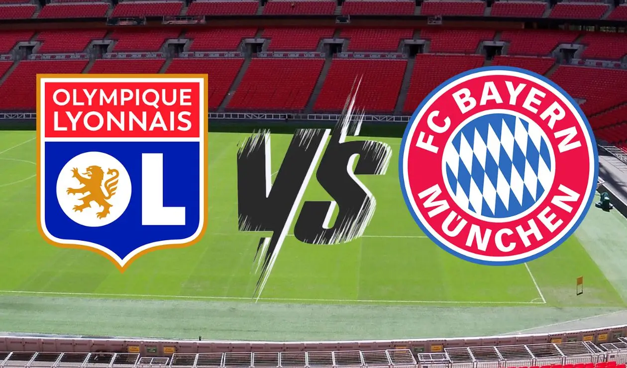 Escudos Lyon vs Bayern
