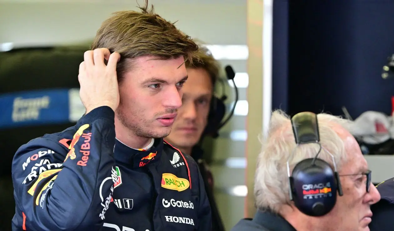 Max Verstppen con Red Bull