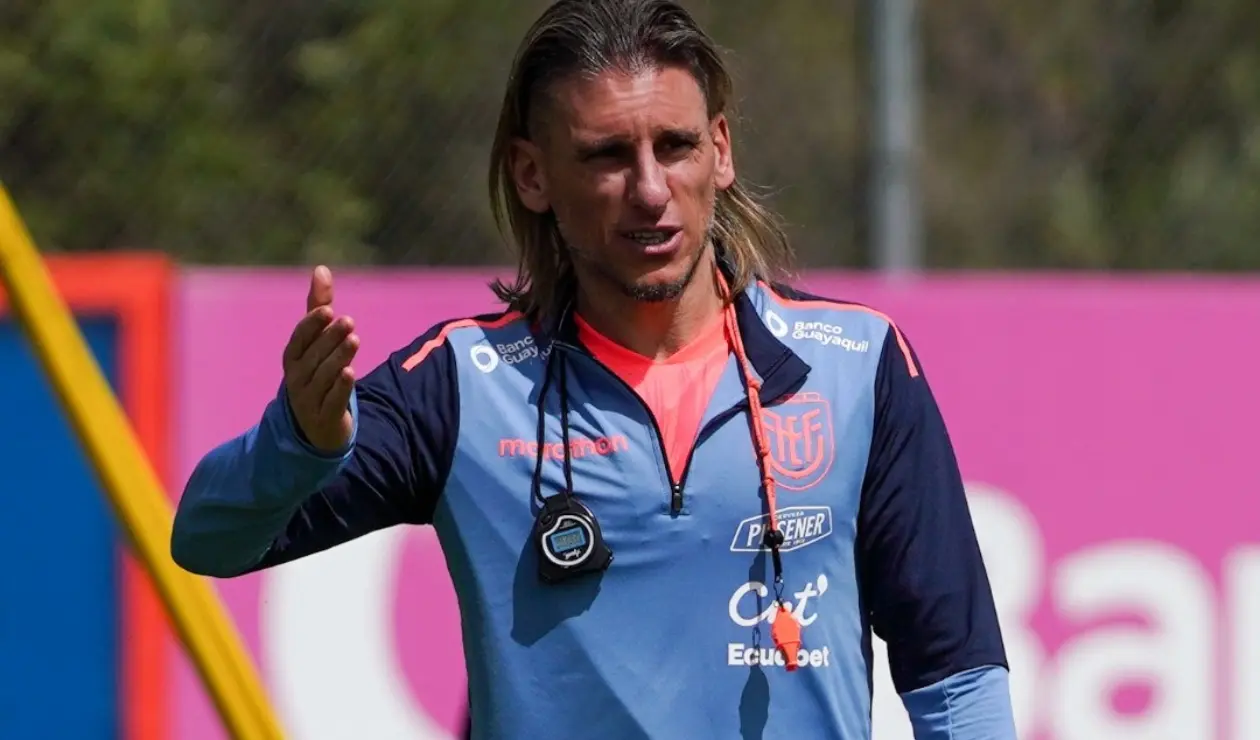 Sebastián Beccacece, entrenador de Ecuador