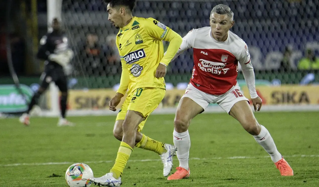 Santa fe enfrenta a Atlético Bucaramanga en juego válido por la fecha 6 de la Liga Betplay 2025