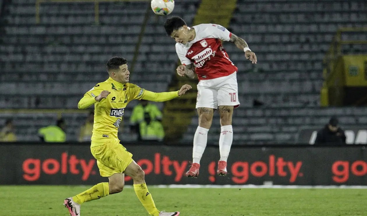 Santa fe enfrenta a Atlético Bucaramanga en juego válido por la fecha 6 de la Liga Betplay 2025