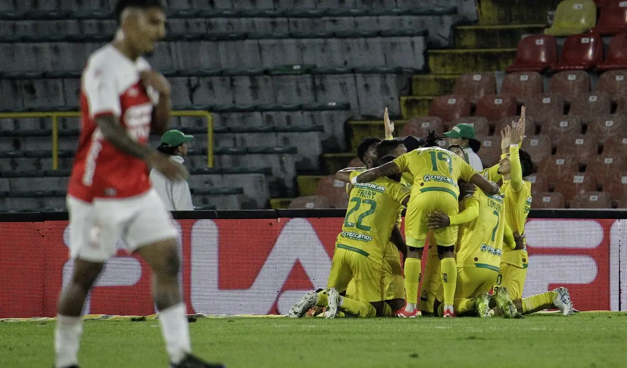 Santa fe enfrenta a Atlético Bucaramanga en juego válido por la fecha 6 de la Liga Betplay 2025