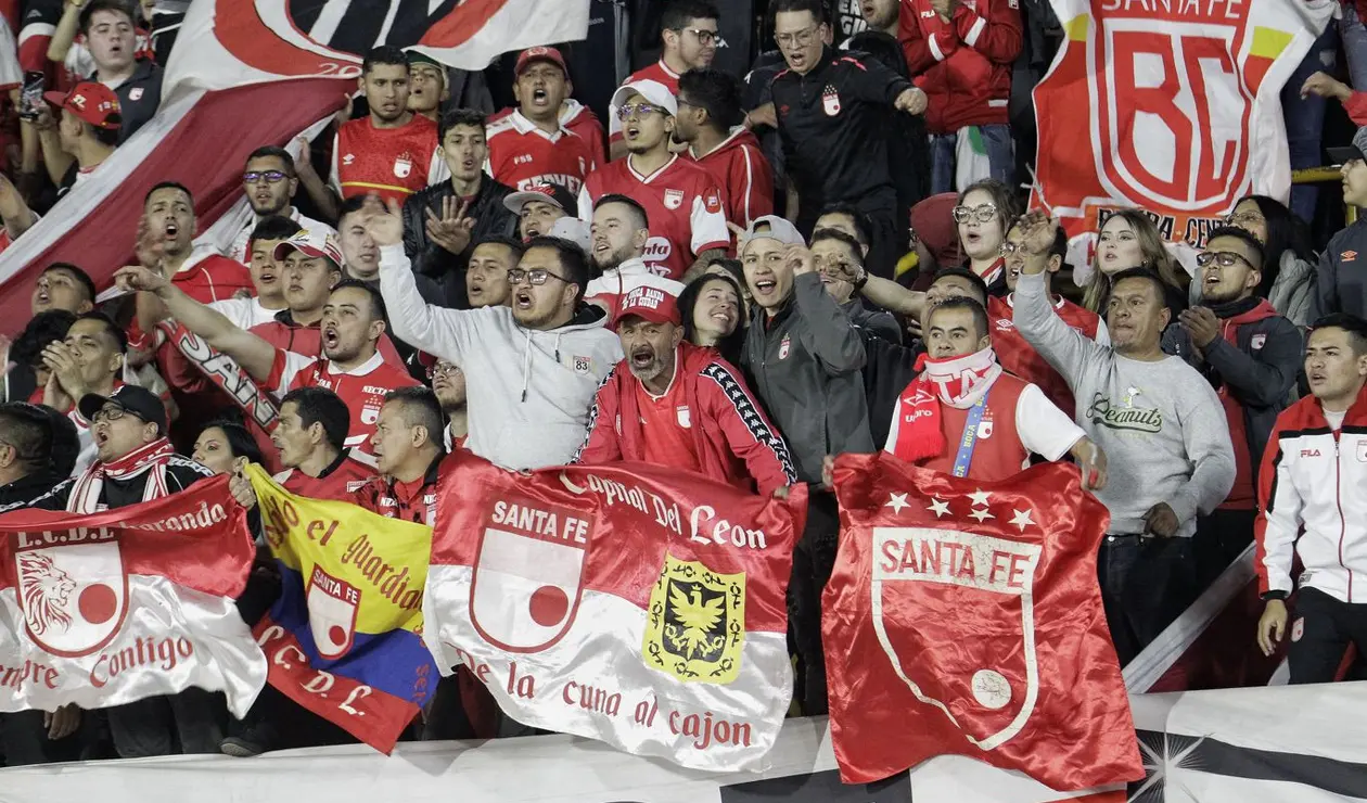 Santa fe enfrenta a Atlético Bucaramanga en juego válido por la fecha 6 de la Liga Betplay 2025