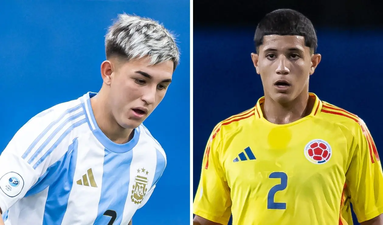 Colombia vs Argentina, Sudamericano sub-17
