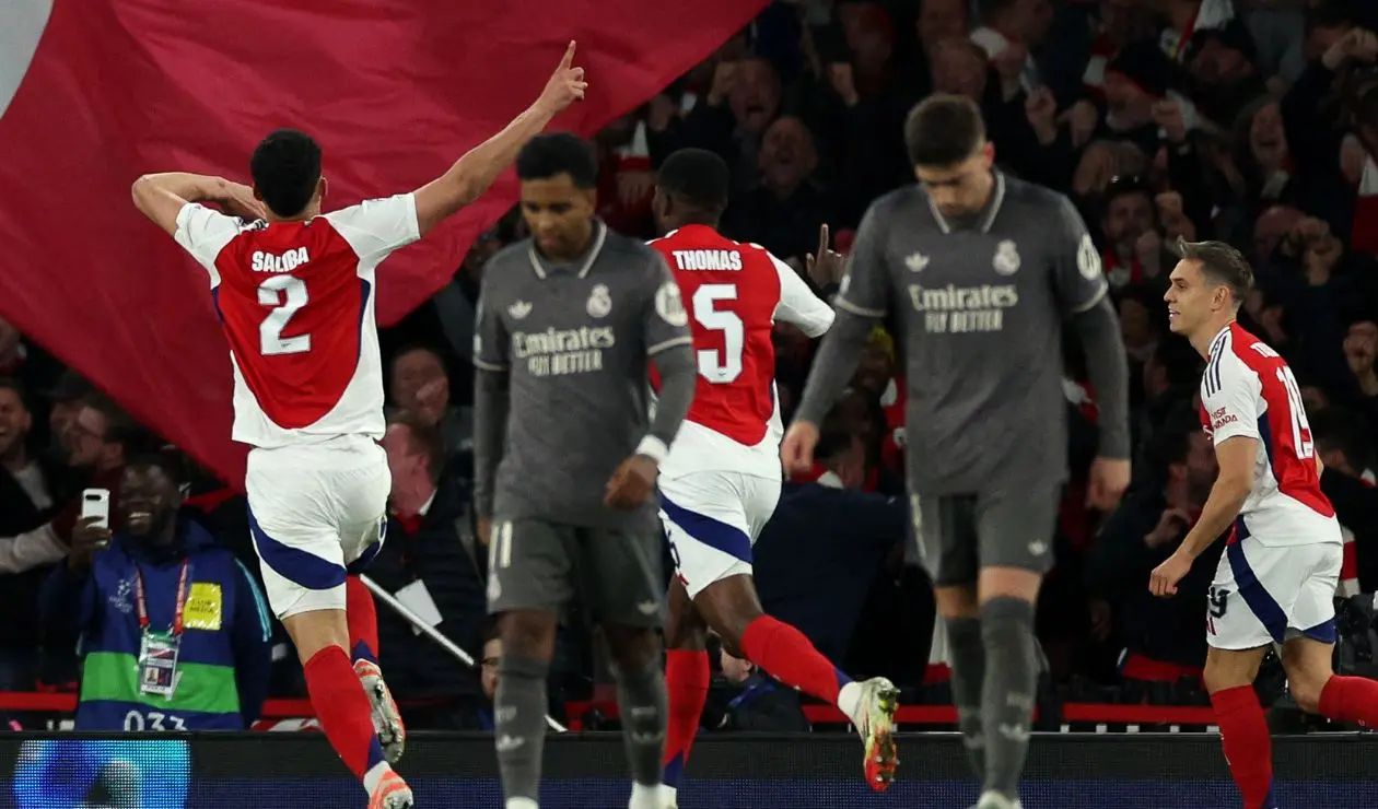 Arsenal vs Real Madrid en Champions League