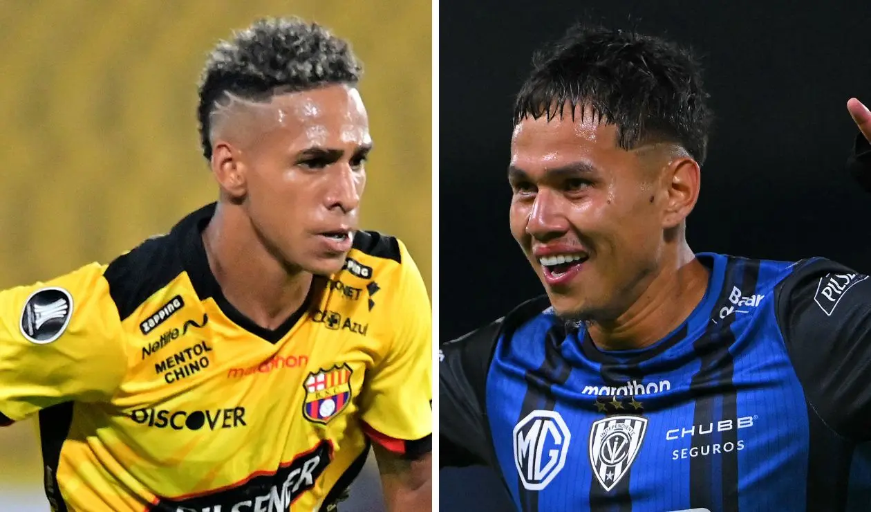 Barcelona e Independiente del Valle en la Copa Libertadores