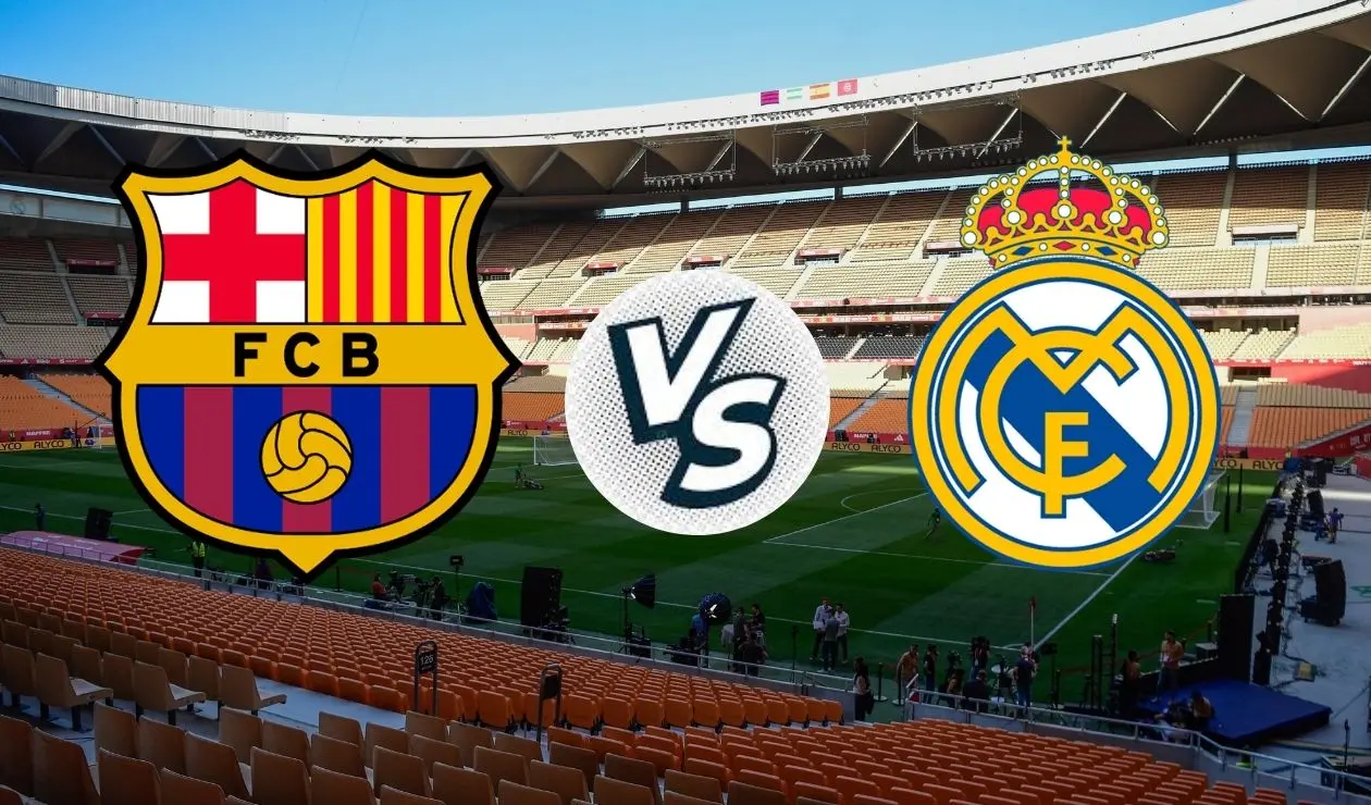 Barcelona vs Real Madrid EN VIVO: Final Copa del rey 2025 Hora y Canal