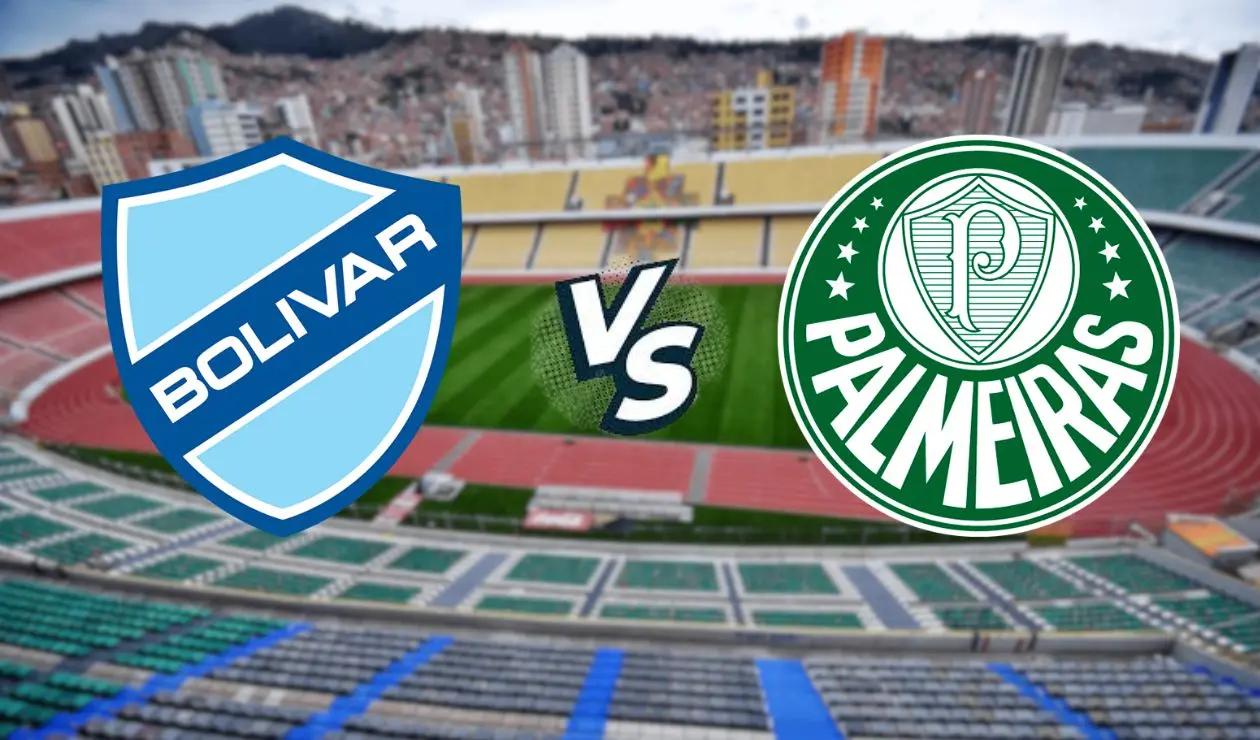 A qué hora y cómo VER EN VIVO Bolívar vs Palmeiras este 24 de abril