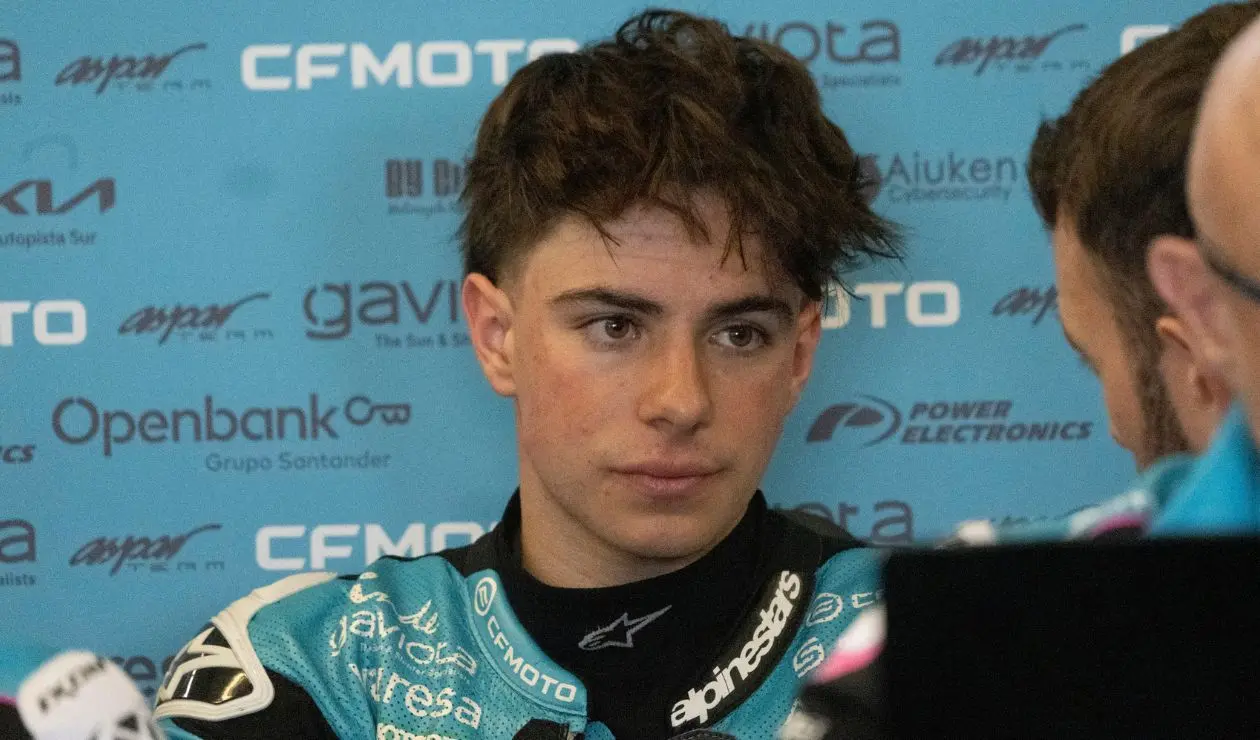 David Alonso en Moto2