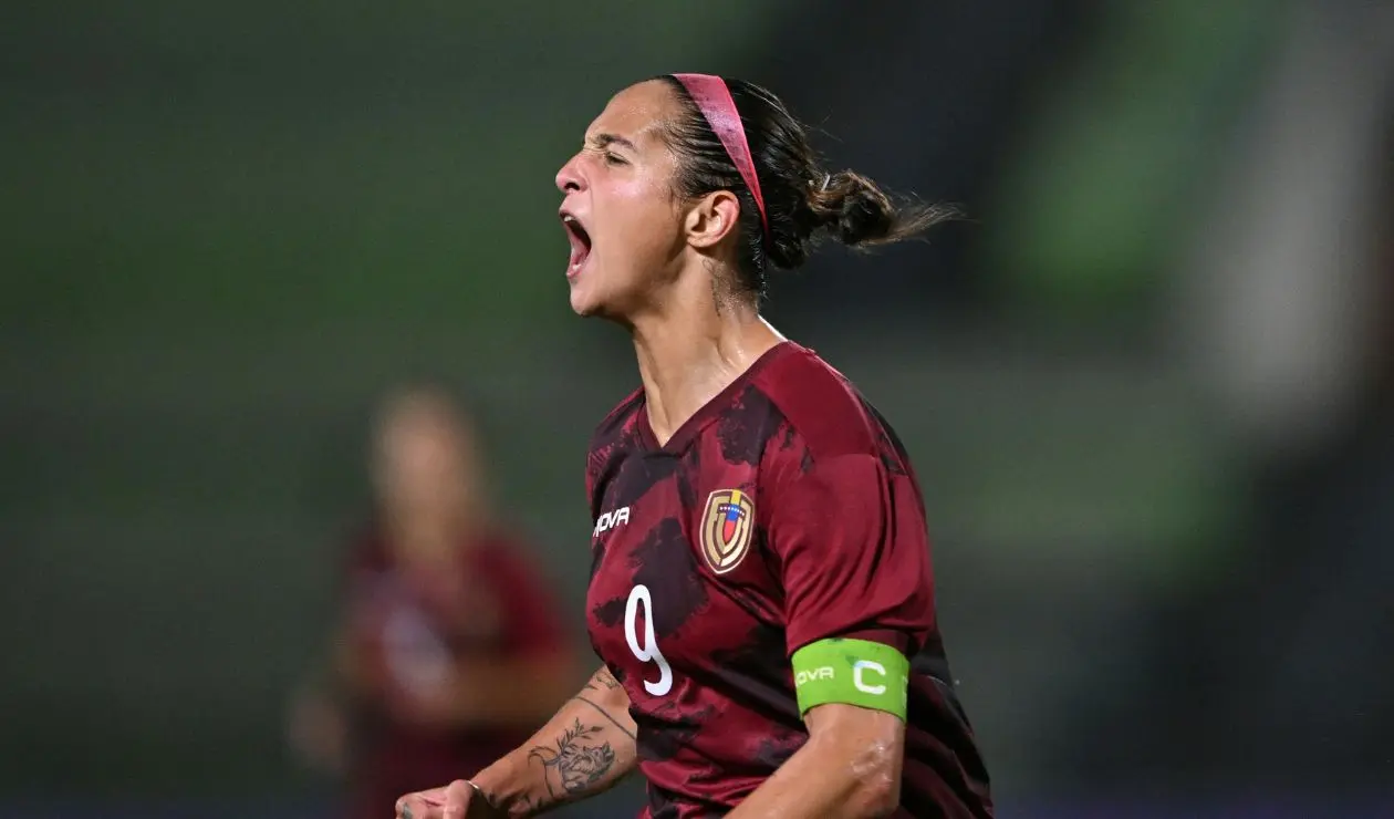 Deyna Castellanos no viajó a la fecha FIFA con la Selección de Venezuela por miedo (Foto: AFP)