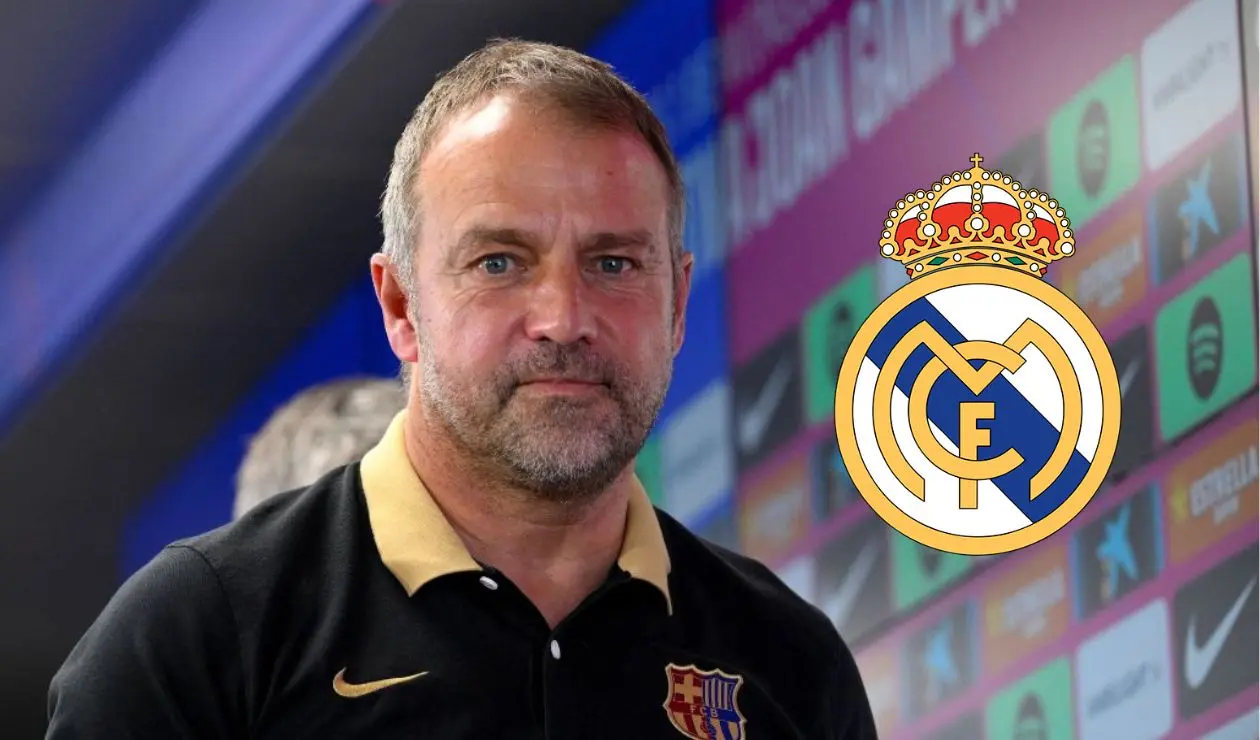Flick retó al Madrid y lanzó advertencia sobre la pelea por la Liga